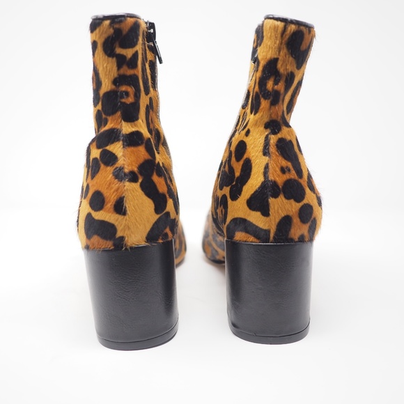 Urban Outfitters Thelma Leopard Ankle Boots 9 - Picture 5 of 7